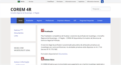 Desktop Screenshot of museologo.org.br